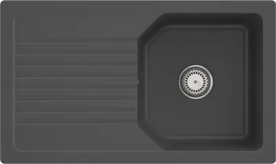 Produktbild von Villeroy & Boch 338501I4 Subway Keramikspüle Einbau Unterschrankbreite ab 60 cm Farbe Alpin Weiß Material Keramik mit Handbetätigung - inkl.
