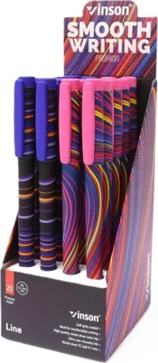 Obrázok produktu pre Pero Titanum, modré, 0,7 mm – 20 kusov v balení