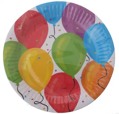 Obrázok produktu pre Oslavné kartónové taniere 18 cm 6 kusov