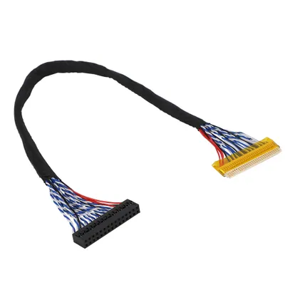 Image de Câble LVDS, câble LVDS 30 broches, câble LVDS pour écran LCD, câble LVDS pour écran LCD, câble LVDS pour LED