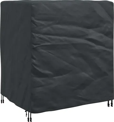 Produktbild von vidaXL Möbelbezug Uni Schwarz 116 x 100 x 120 cm 210D