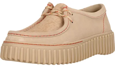 Produktbild von CLARKS Schuhe Torhill Bee mit markanter Ripp-Sohle 5336 Ecru Suede 39