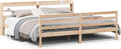 Obrázek produktu pro vidaXL Rám postele s čelem bez matrace 200x200 cm
