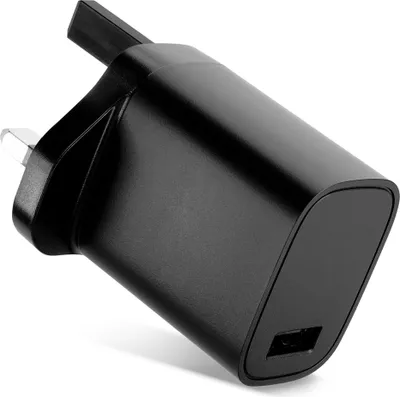 Produktbild von CELLONIC USB Ladegerät für Handy Smartphone Tablet - England Ladeadapter USB Anschluss 1A Stecker - UK Strom Adapter: Ladestecker Steckdose - Lader Netzstecker Netzteil Fast Charger