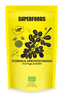 Produktbild von MORINGA-PULVER  150 g –  PLANET SUPERFOODS