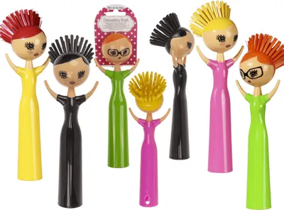 Produktbild von OOTB Spülbürste Funky Lady ca. 23 cm