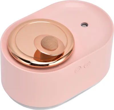 Obrázek produktu pro 2 v 1 rotační zvlhčovač vzduchu USB nabíjení bezdrátový zvlhčovač vzduchu pro domácnost 1200MAHPink