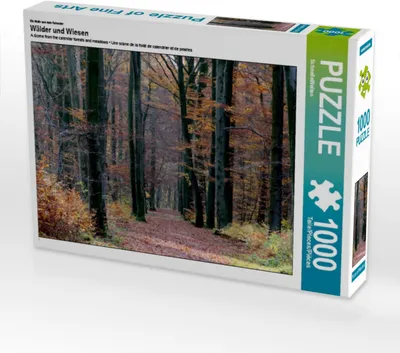 Produktbild von Calvendo Ein Motiv aus dem Kalender Wälder und Wiesen 1000 Teile Puzzle quer 640x480mm, CALVENDO; 7277631