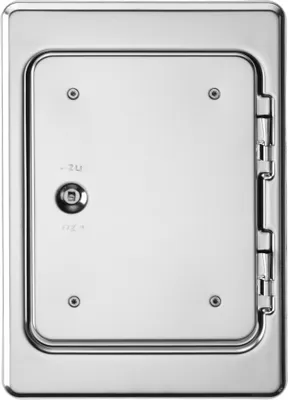 Produktbild von UPMANN Kamintür K18 sv 18x25 DRUCK - 10250