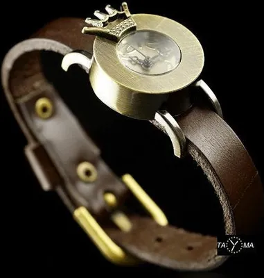 Obrázok produktu pre Dámske hodinky TAYMA - RETRO PUNK 28 - hnedé (zx585d)