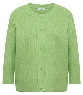 Produktbild von Cecil (304) TOS_Short Cardigan, bamboo green melange 17385 17385 XXL