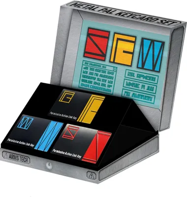 Produktbild von Fanattik Keycard-set Limited Metal Gear Solid Edition Replik Durchsichtig Durchsichtig One Size