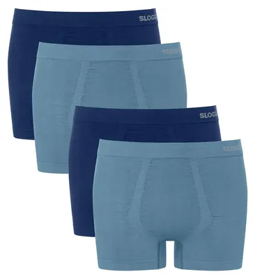Image de sloggi Homme, lot de 4 shorts de jogging rétro "GO Smooth", plusieurs couleurs, taille XXL