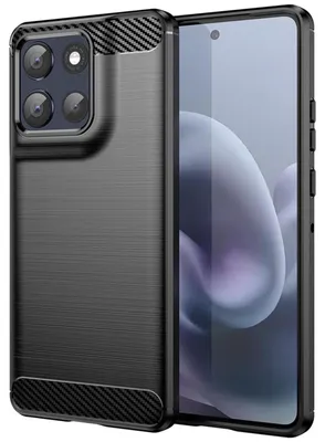 Produktbild von Hülle Carbon für Motorola Moto G86 / G86 Power 5G Schutzhülle Handy Case TPU Cover Handyhülle