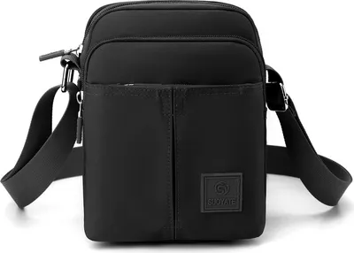 Produktbild von INF Minimalistische Schulter-Handytasche Schwarz