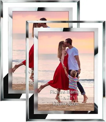 Productafbeelding van Famanu fotolijst set, 2 stuks, 13x18 cm - geschikt voor zowel portret- als landschapsformaten