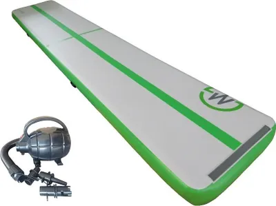 Image de Matelas gonflable Airtrack MASTER 600 x 100 x 20 cm, vert