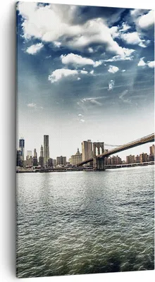 Produktbild von Bild auf Leinwand - Leinwandbild - Amerika wohnung architektur gebäude - 45x80cm - Wand Bild - Wanddeko - Leinwanddruck - Bilder - Kunstdruck - Leinwand bilder - Wandkunst - PA45x80-2430