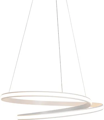 Produktbild von Moderne Hängelampe Weiß 74 cm inkl  LED Dimmbar Rowan