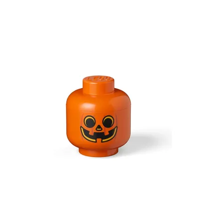 Produktbild von LEGO Aufbewahrungskopf STORAGE HEAD PUMKIN S 2 Liter orange