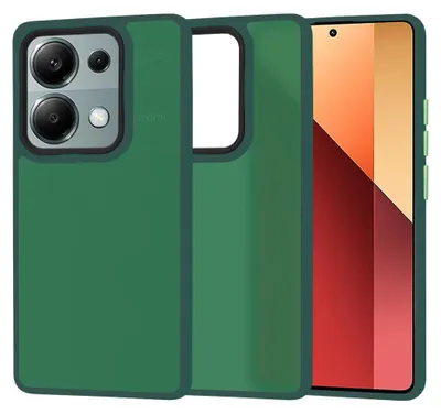 Zdjęcie produktu dla Techsuit etui do Xiaomi Redmi Note 13 Pro 4G Poco M6 Pro 4G - ciemnozielone