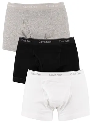 Produktbild von Calvin Klein Herren 3 Packungsstämme, Mehrfarbig XL