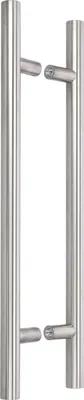 Obrázek produktu pro KOTARBAU® Vnější dveřní kování Oboustranné nerezové 90stupňové madlo pro vchodové dveře 450x650 mm