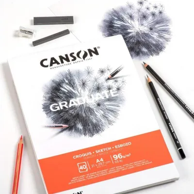 Immagine prodotto di CANSONC400110361 CANSON blocco di studio GRADUATE SKIZZE, DIN A5