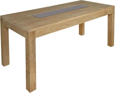 Produktbild von Teako Design Esstisch Gotaland Teak Massivholz 250x110x78 cm