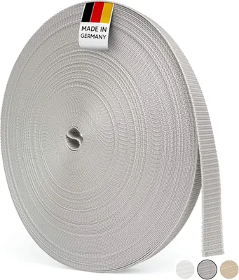 Produktbild von Rolladengurt 50 m, grau, für Rollladen
