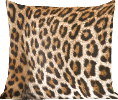 Produktbild von MuchoWow® Zierkissen Sofakissen Wohnzimmer Dekokissen 40x40 cm Panther-Schacht - Foto Kissen - Schlafzimmer Dekoration