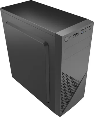 Produktbild von Gembird Fornax 170 Midi-Tower (1X Usb 3.1, 2X Usb 2.0, 1X Usb Typ-C, Kartenleser, 2X Minianschluss) Schwarz (Ccc-Fc-170)