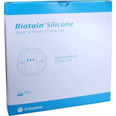 Obrázok produktu pre Biatain Silikónová penová bandáž na pätu 18x18 cm, 5 ks VER