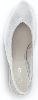 Zdjęcie produktu dla Gabor 61.520 buty damskie - Sling Pumps szary Elegancki NOWOŚĆ