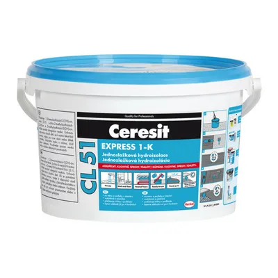 Immagine prodotto di Ceresit CL 51 EXPRESS-1K impermeabilizzante liquido per bagni