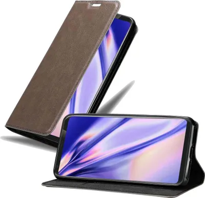 Produktbild von Cadorabo Hülle für LG V35 Schutz Hülle in Braun Handyhülle Etui Case Cover Magnetverschluss