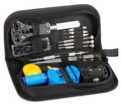 Produktbild von CHPN - Uhrenreparaturset - Uhrenherstellung - Uhrmacher - 13-teilig Reparieren Sie Ihre eigene Uhr - Uhrenreparaturset