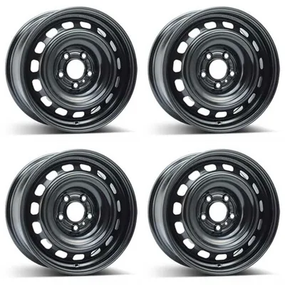 Produktbild von 4 Alcar Stahlfelgen 6.5Jx15 Zoll ET42 5x108 für Peugeot 308 4er Satz
