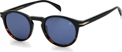 Obrázek produktu pro David Beckham DB 1036/S BLACK HAVANA/BLUE GREY 49/23/145 Pánské brýle Sluneční brýle