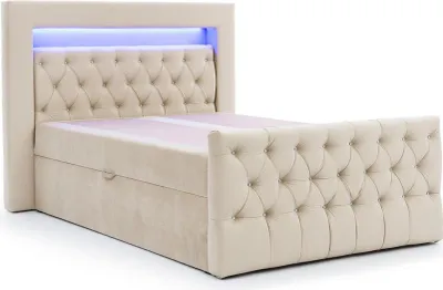 Produktbild von Schlafzimmer Chesterfield Bett Doppelbett Einrichtung Luxus Polsterbett Textil