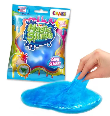 Produktbild von Craze Magic Slime FOILBAG | Bunter Schleim für Kinder, Magischer Kinderschleim i