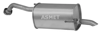 Produktbild von ASMET 14.030 Endschalldämpfer für NISSAN MICRA III (K12) Auspuff
