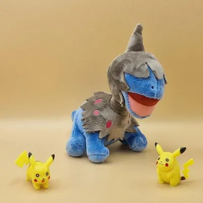 Produktbild von Pokemon Kapuno Kuscheltier - 15 cm Plüschtier Deino