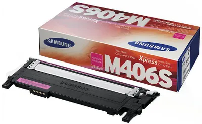 Obrázek produktu pro Samsung Purpurová originální tonerová kazeta CLT-M406S, 1000 str., Purpurová, 1 kusů