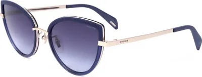 Zdjęcie produktu dla Damskie okulary przeciwsłoneczne Police SPLC25 08KG LIGHT GOLD W/GLITTERY 55/19/135