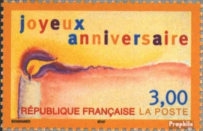 Produktbild von Briefmarken Frankreich 1998 Mi 3280 (kompl.Ausg.) postfrisch Grußmarke