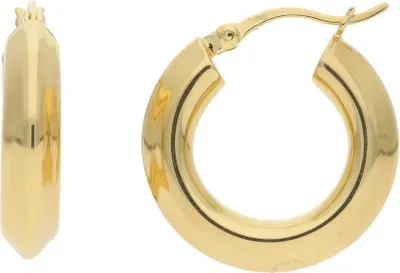 Produktbild von Creolen Silber 925 Gold plattiert JL16-06-0697 JuwelmaLux