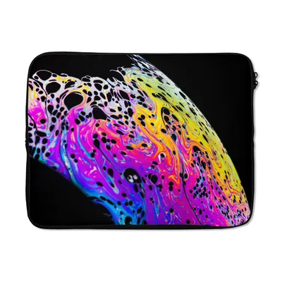Produktbild von MuchoWow® Laptop Hülle 13 Zoll Nahaufnahme einer Blase Laptoptasche - Laptophülle - Sleeve - Rundumschutz