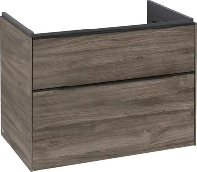 Image de Villeroy & Boch Subway 3.0 armoire sous lavabo, 2 tiroirs, 772x576x478mm, C57401RK