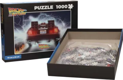 Obrázek produktu pro Návrat do budoucnosti Delorean z časové skládačky 1000ks